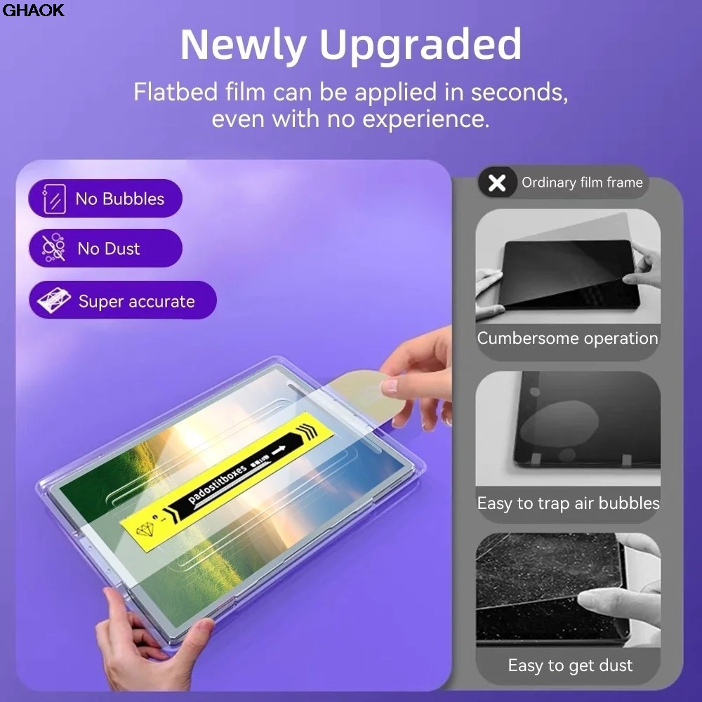 تثبيت تلقائي من الزجاج المقسى  - مراجعة Instant Film Pack وسعره