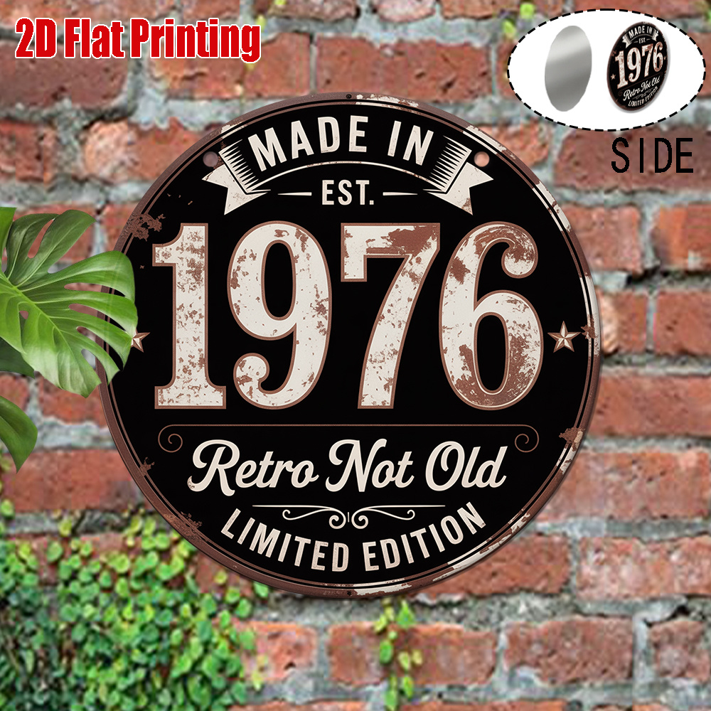 لافتة معدنية مسطحة ثنائية الأب - مراجعة Vintage Collectible Signs وسعره