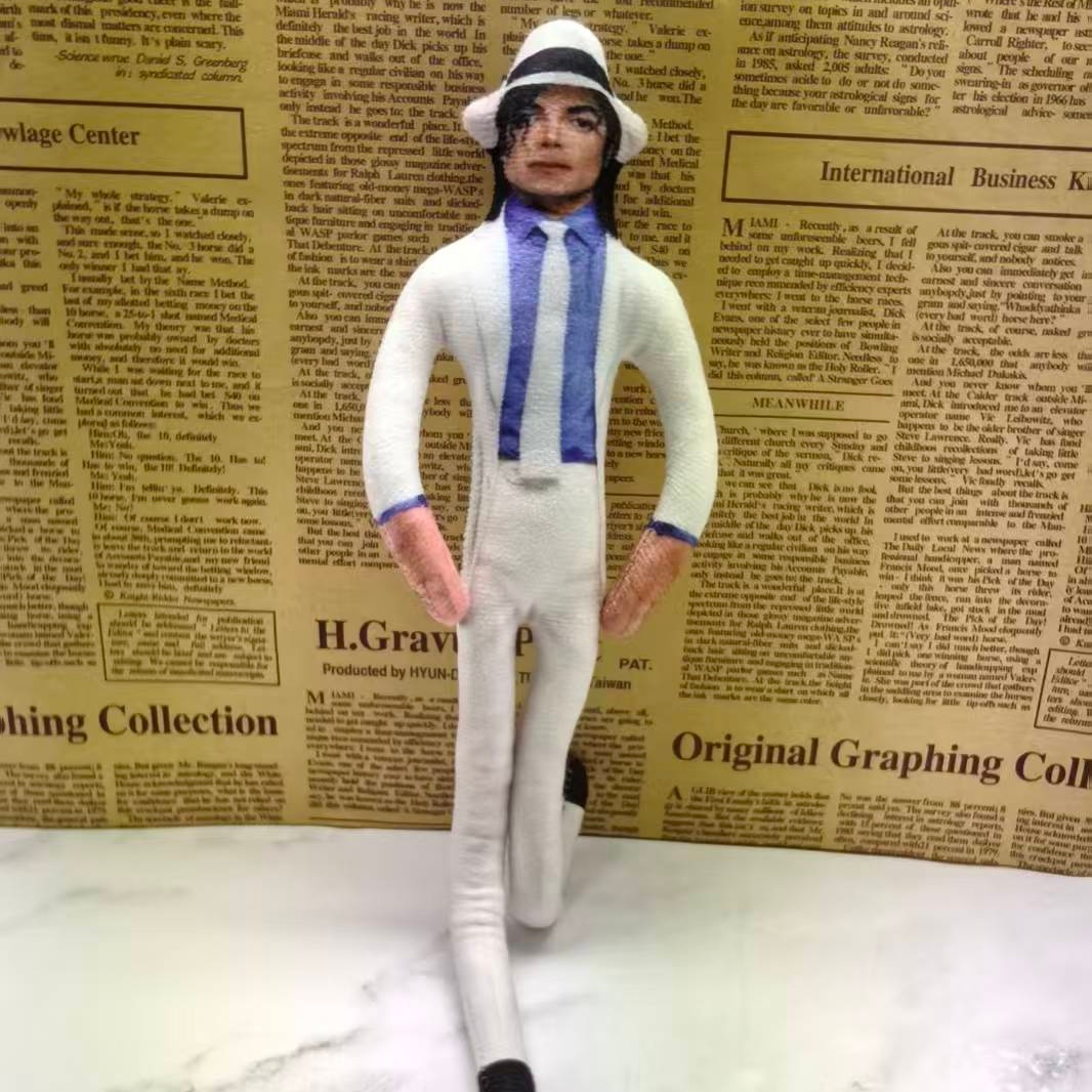 دمية مايكل جاكسون الكلاسيكية ل - مراجعة Vintage Collectible Dolls وسعره