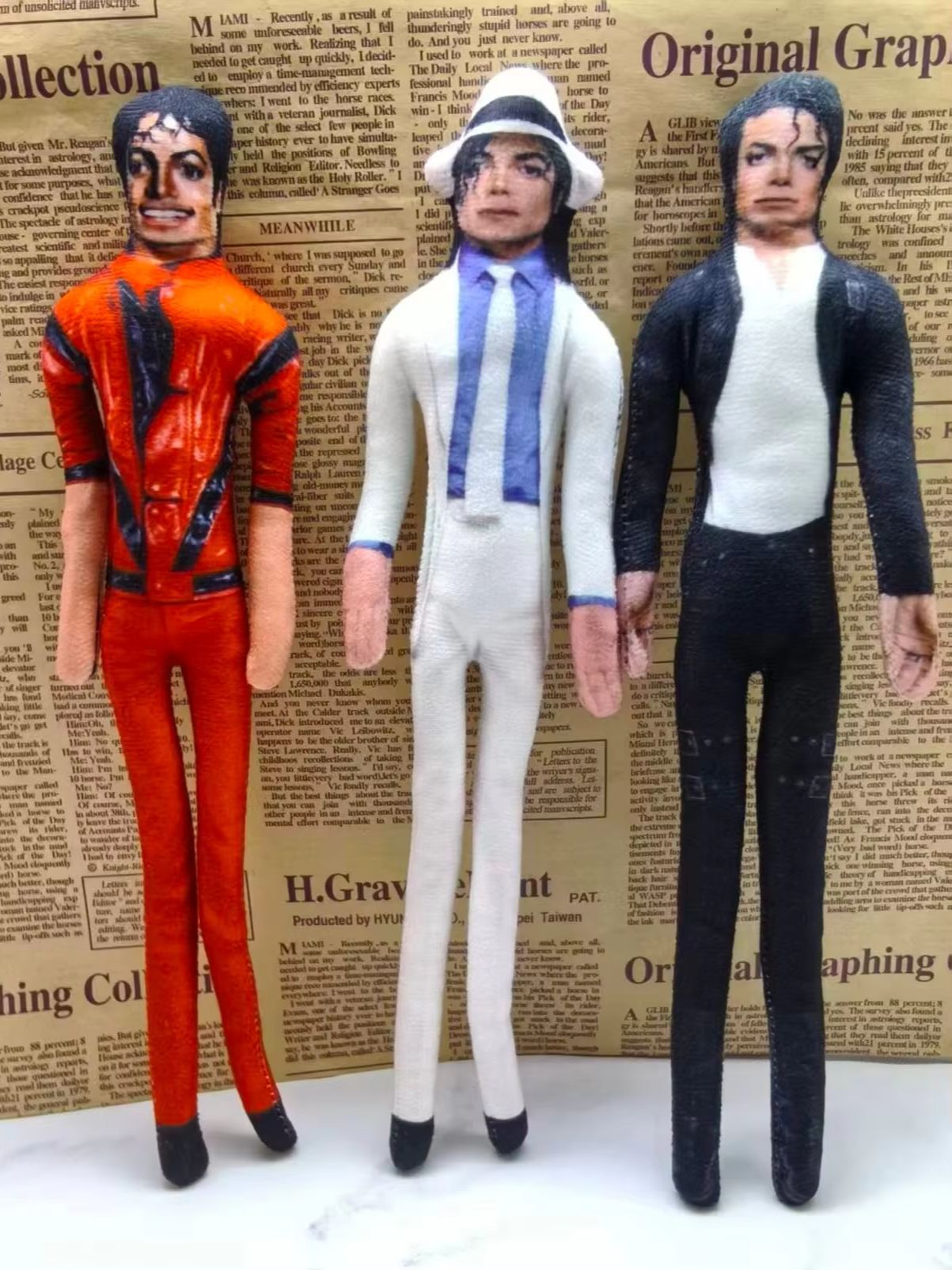دمية مايكل جاكسون الكلاسيكية ل - مراجعة Vintage Collectible Dolls وسعره