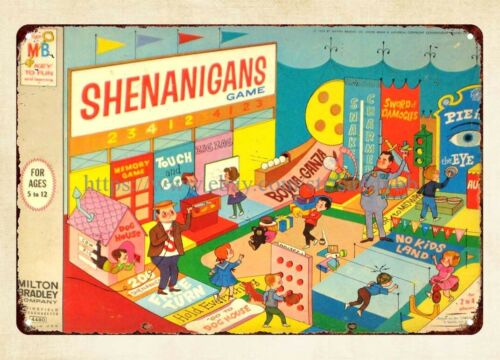 لافتة معدنية من نوع شينانيجنز  - مراجعة Vintage And Collectible Stores وسعره