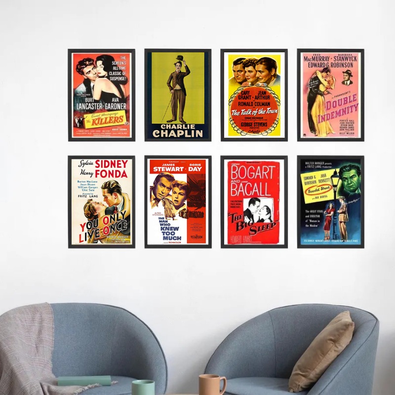 مجموعة ملصقات أفلام الحب الكلا - مراجعة Vintage Collectible Furniture وسعره