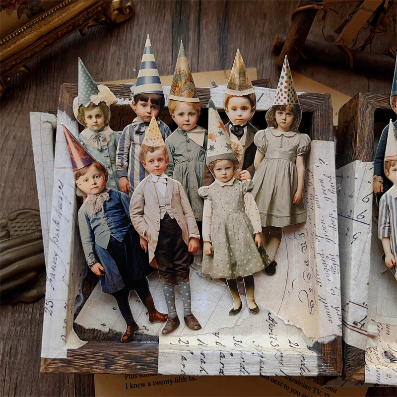 15 قطعة من دمى الورق الكرتونية - مراجعة Vintage Collectible Dolls وسعره