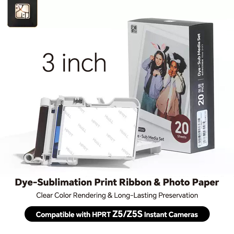 شريط ورق صور أصلي HPRT Z5/Z5S  - مراجعة Instant Film Pack وسعره