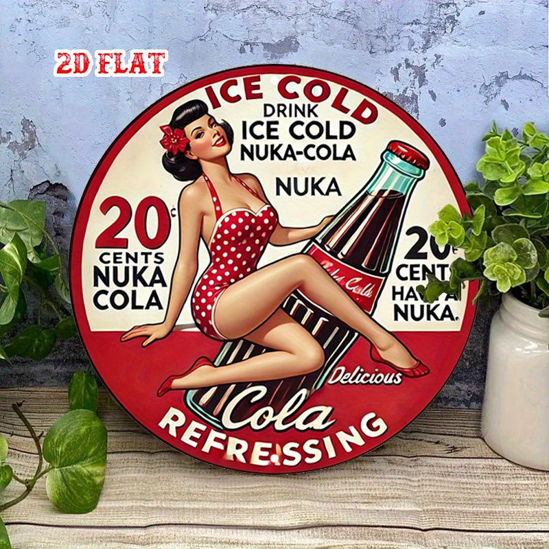 2D شقة، 1PC ريترو دبوس متابعة  - مراجعة Vintage Collectible Signs وسعره