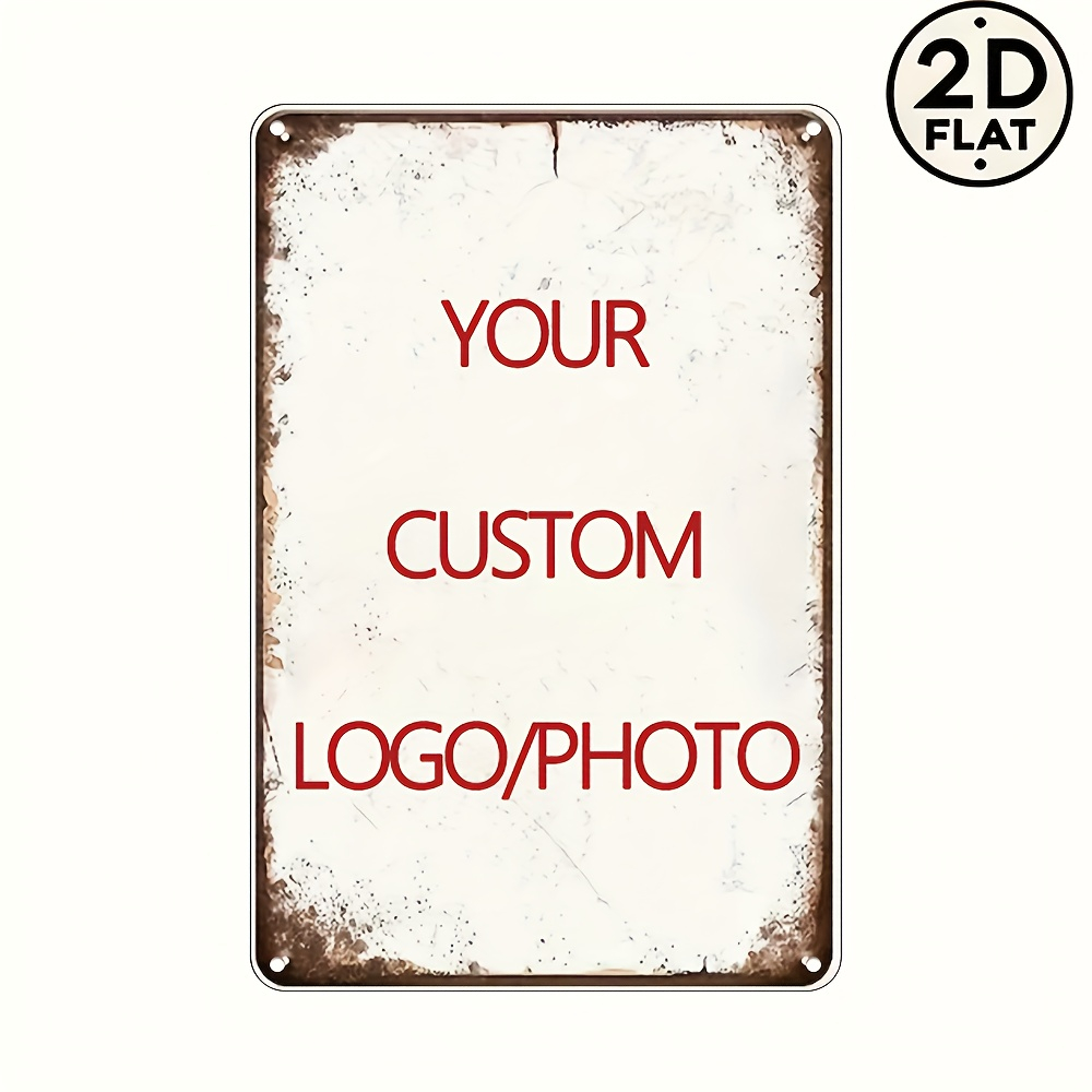 لافتة معدنية مخصصة بتصميمك الخ - مراجعة Vintage Collectible Signs وسعره